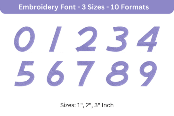 Airstream Font 0 to 9: A Designer’s Review for Boutique Sweatshirt Embellishment