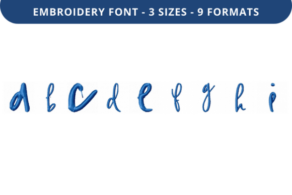 Alphonsine Font a to I: A Seasonal Embroidery Designer’s Review