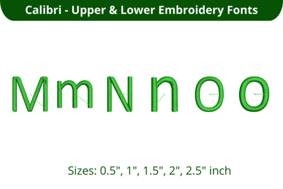 Calibri Font MNO: A Designer’s Take on Boutique Embroidery