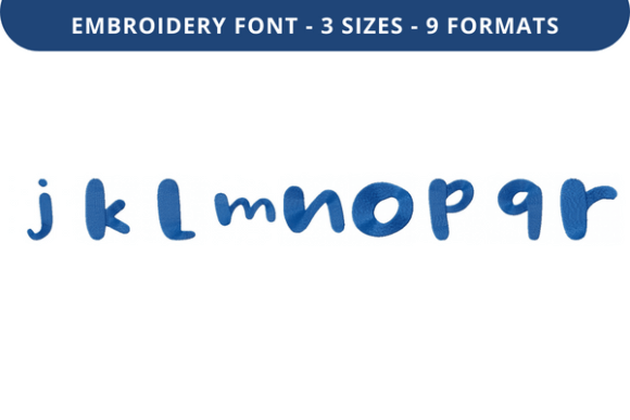 Caramallows Font J to R: A Designer’s Holiday Embroidery Review