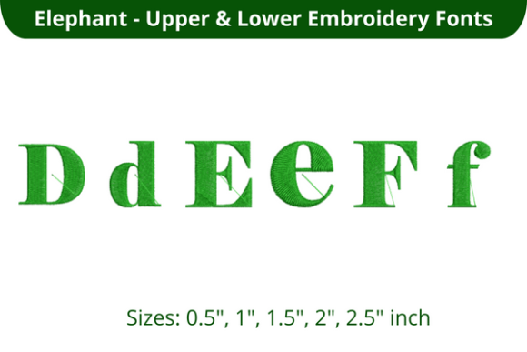 Elephant Font DEF: A Seasonal Embroidery Designer’s Review for Holiday & Back to School Product Lines