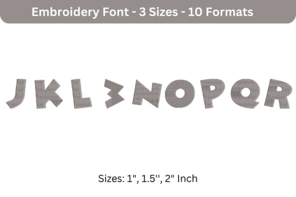 Minnie Font J to R: A Designer’s Seasonal Embroidery Review
