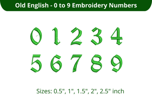 Old English Font 0-9: A Designer’s Honest Review for Real Embroidery Projects