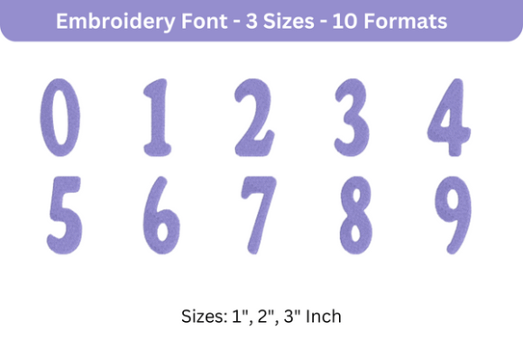 Purevain Font 0 to 9: A Designer’s Seasonal Embroidery Review