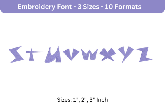 Space Patrol Font S to Z: A Designer’s Review for Boutique Sweatshirt Embellishment