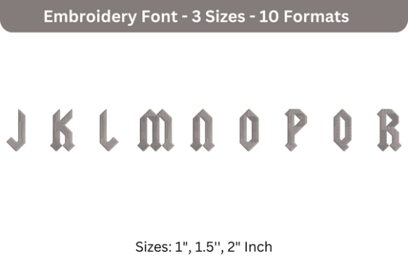 Yeller Font J to R: A Designer’s Review for Personalized Embroidery Gifts
