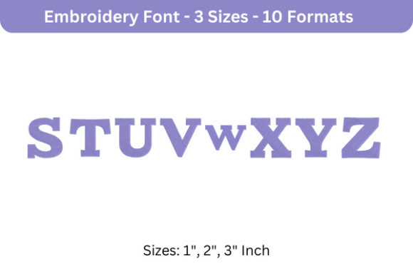 Zantroke Font S to Z – A Designer’s Review for Personalized Embroidery
